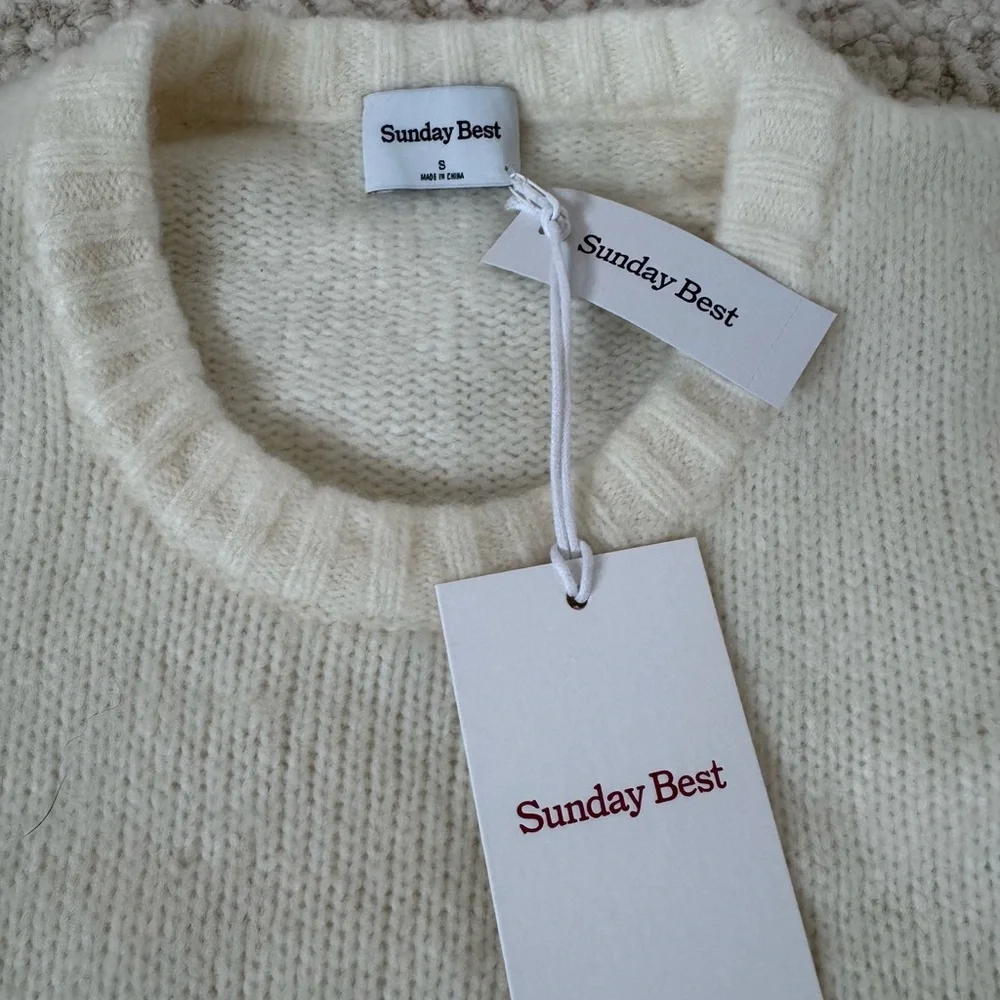 Cream Women's Sweater - Picture 3 of 3